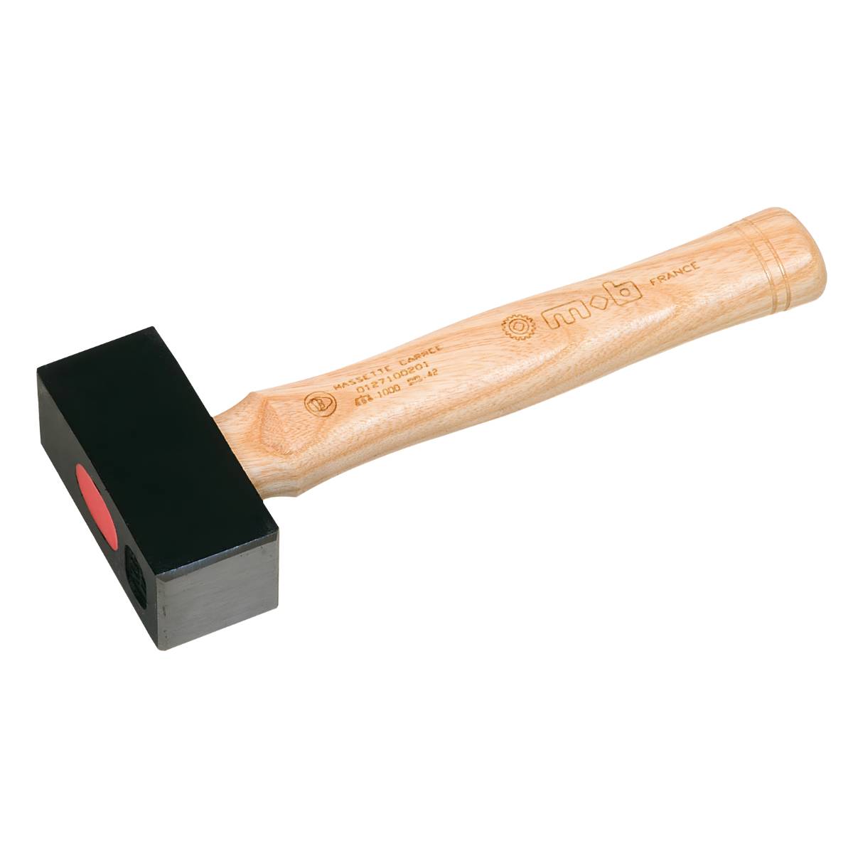 Massette carrée manche hickory emmanchement droit