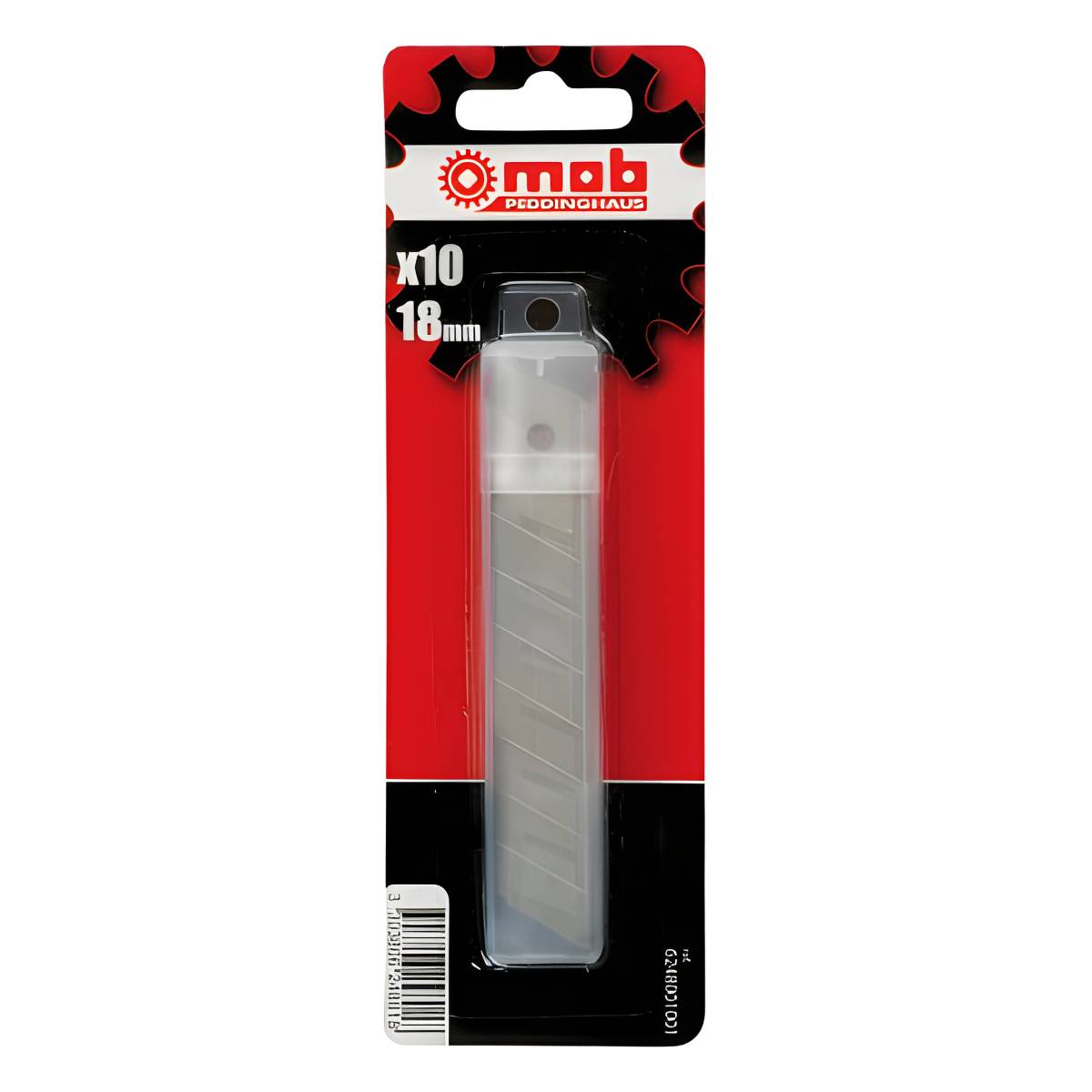 Étui 10 lames de cutter 18 mm sécables