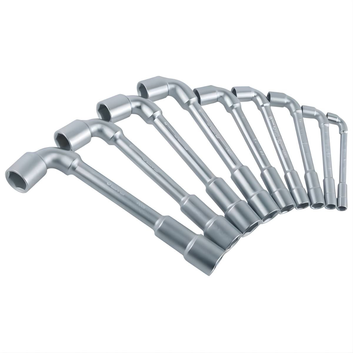 Jeu de clés à pipe 6x6 pans brochables NF ISO 2236
