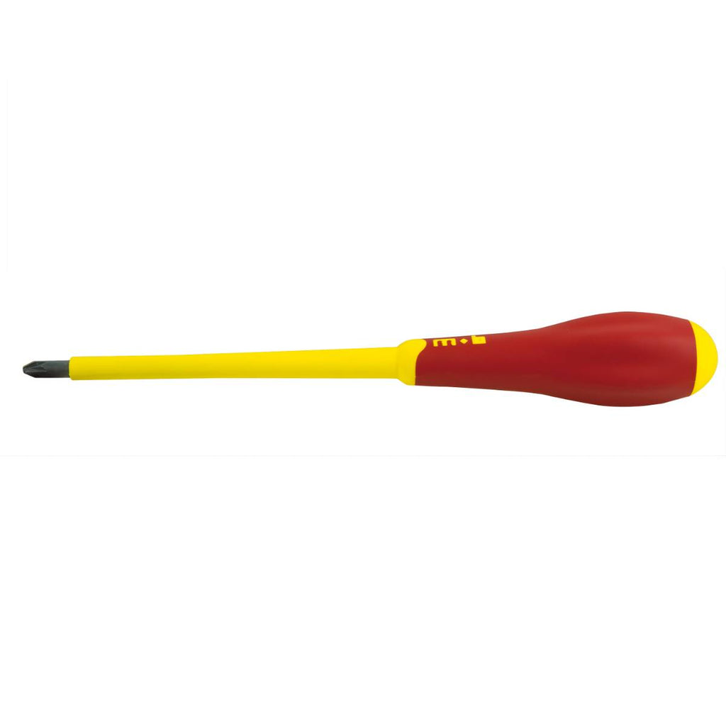 Tournevis bornier fente Pozidriv isolé 1000 V court X3