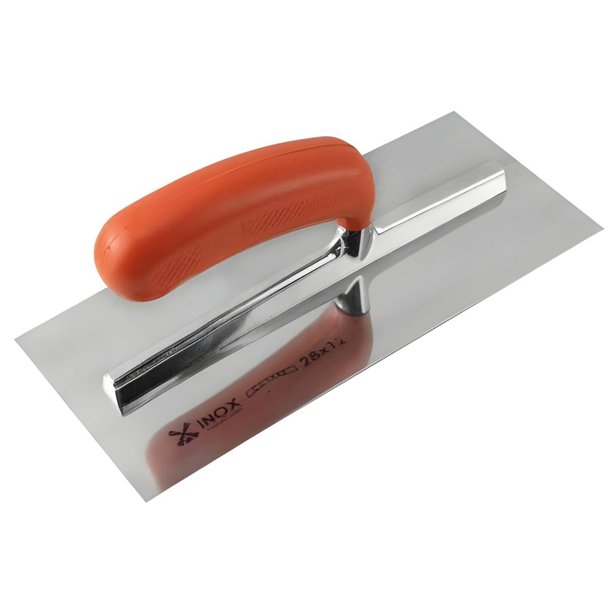 Platoir lame inox courbe poignée plastique aluminium X3