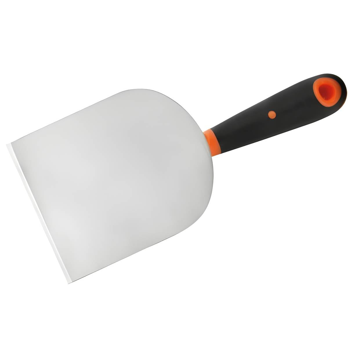 Truelle stucateur inox manche bimatière plâtrier