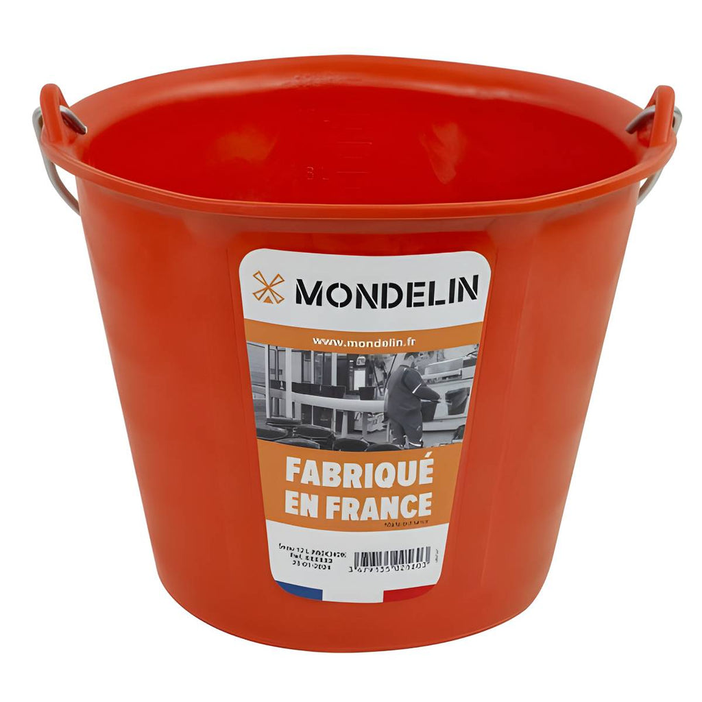 Seau de maçon Prochok orange élastomère X10