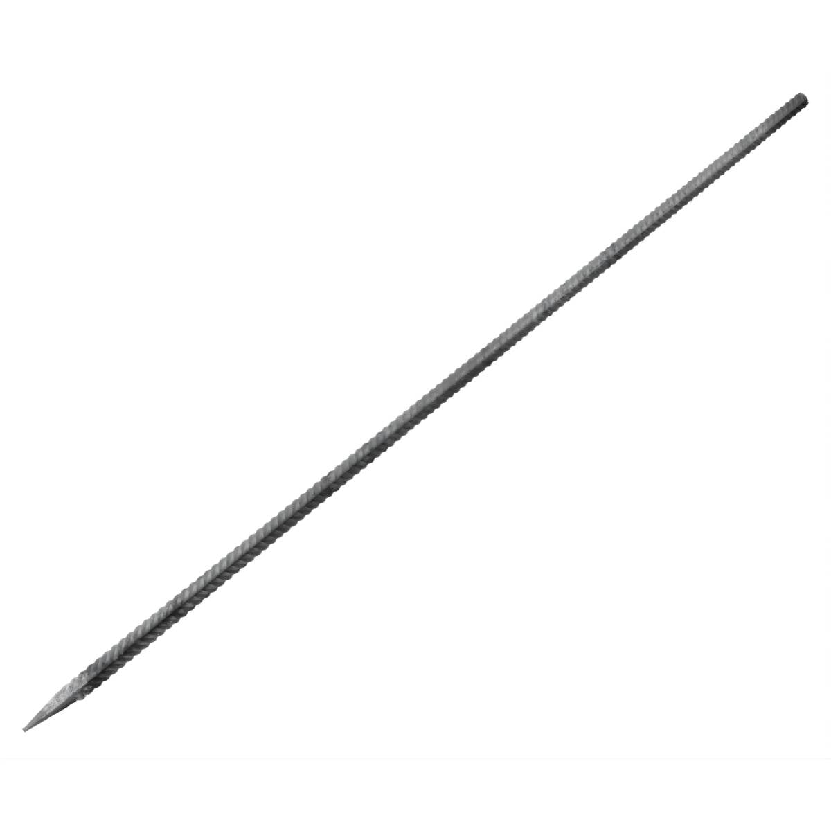 Piquet métal torsadé pour barrière de chantier X10