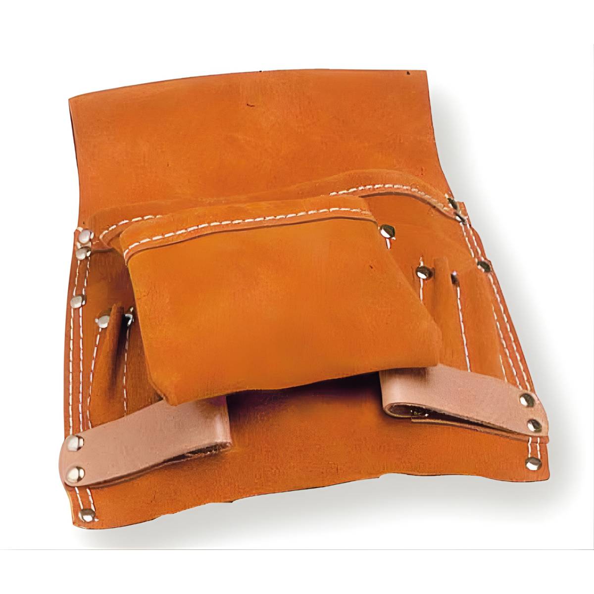 Poche à outils grand modèle cuir 8 poches + 2 porte-marteaux