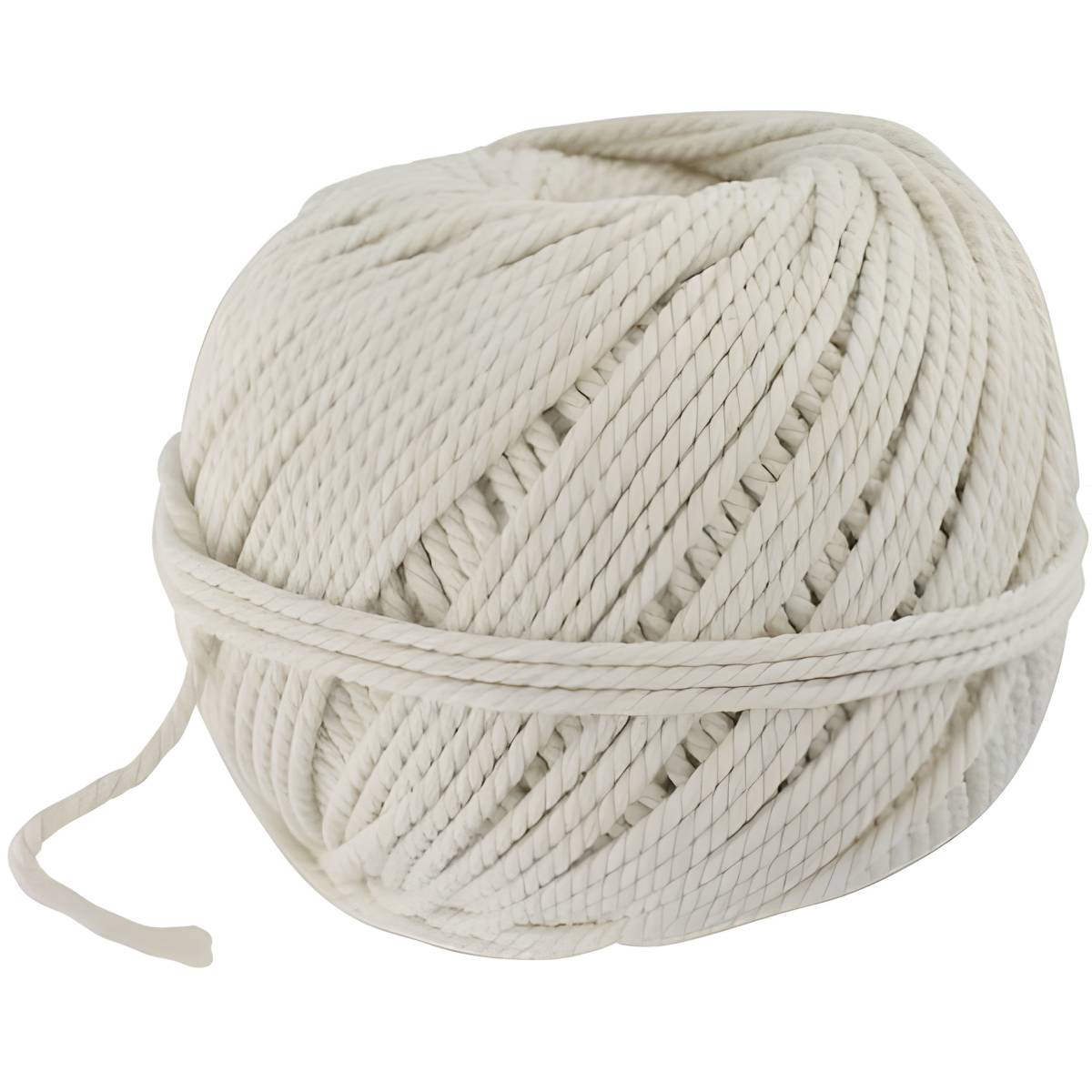 Cordeau coton câblé en pelote 100 g pour traçage X10