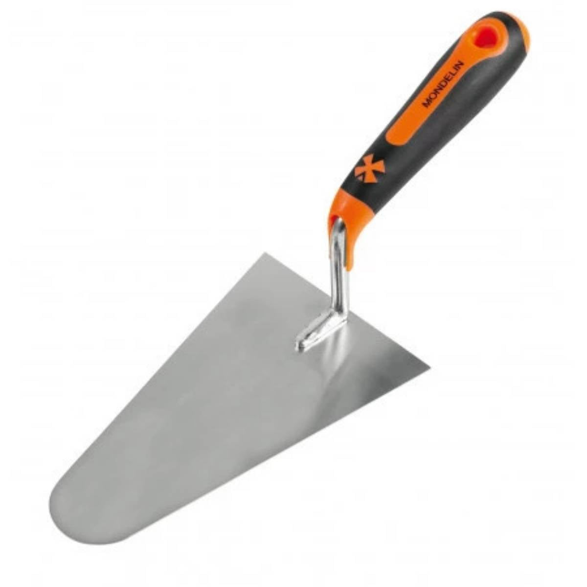 Truelle ronde inox manche bimatière plâtrier