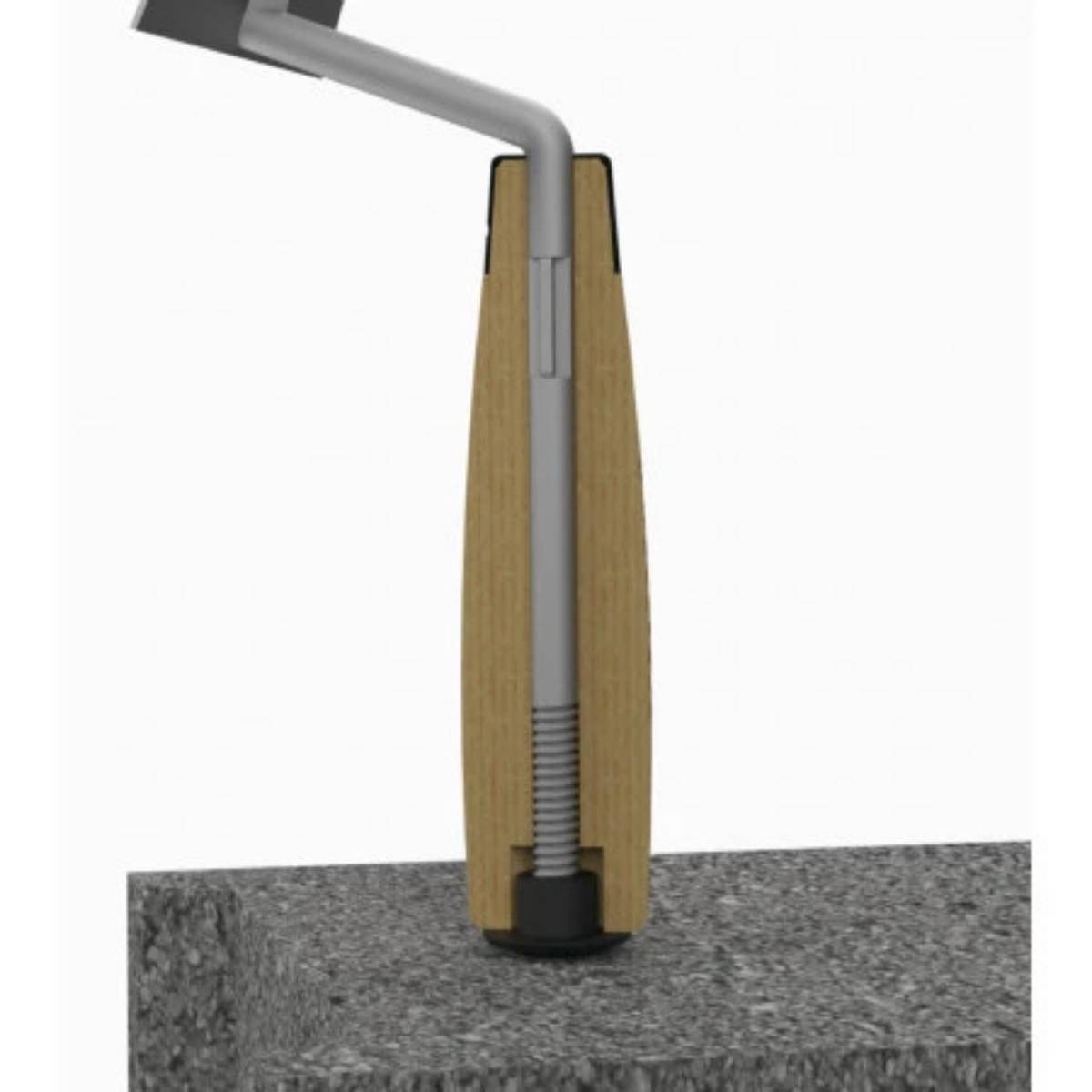 Truelle façon Reims inox pour plâtrier