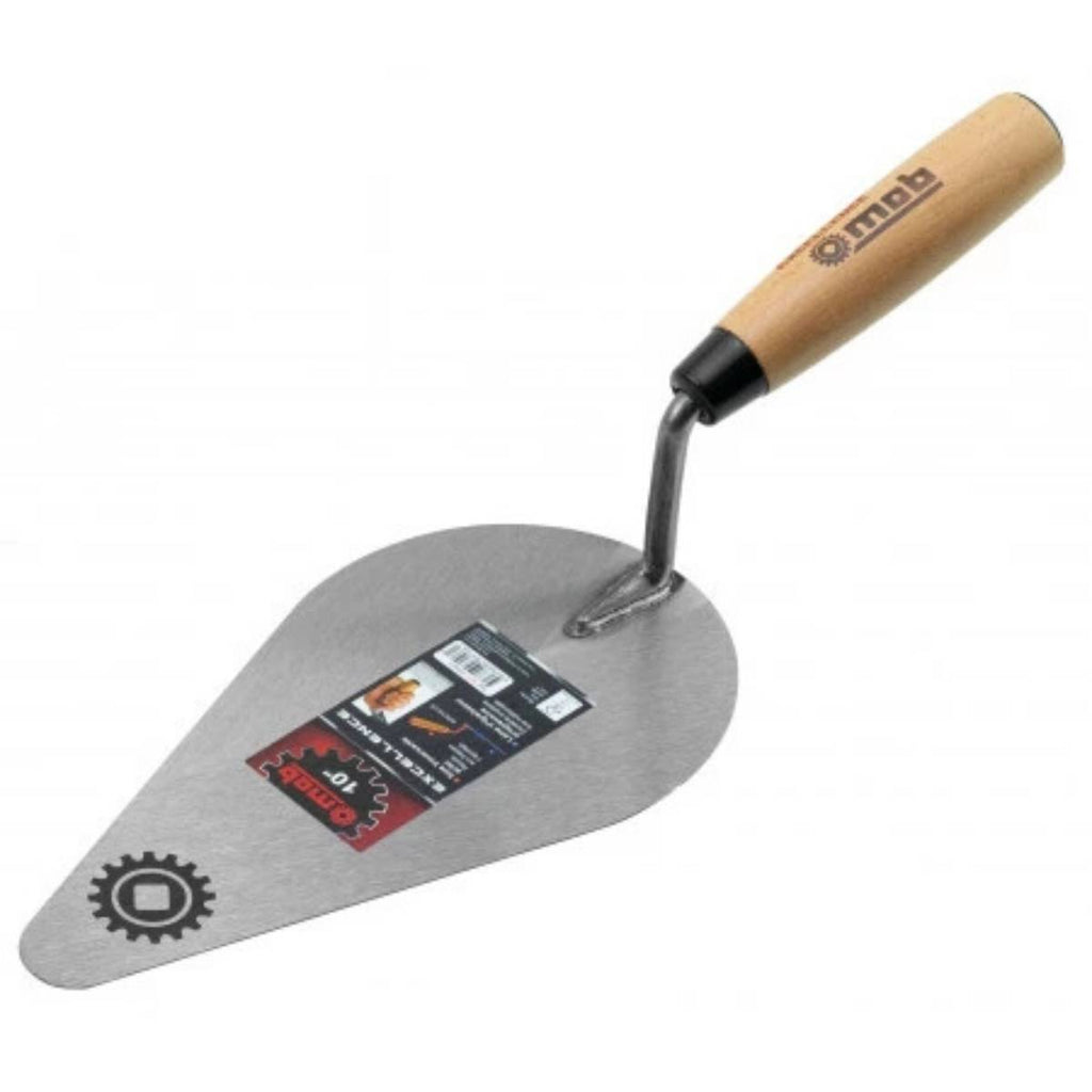 Truelle américaine ronde inox pour plâtrier