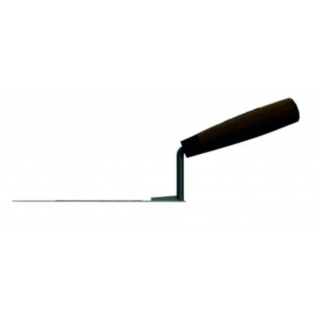 Truelle américaine ronde inox pour plâtrier