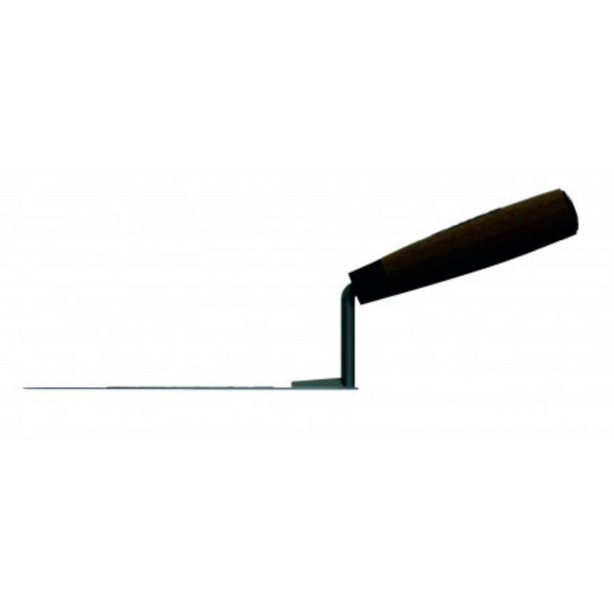 Truelle américaine ronde inox pour plâtrier