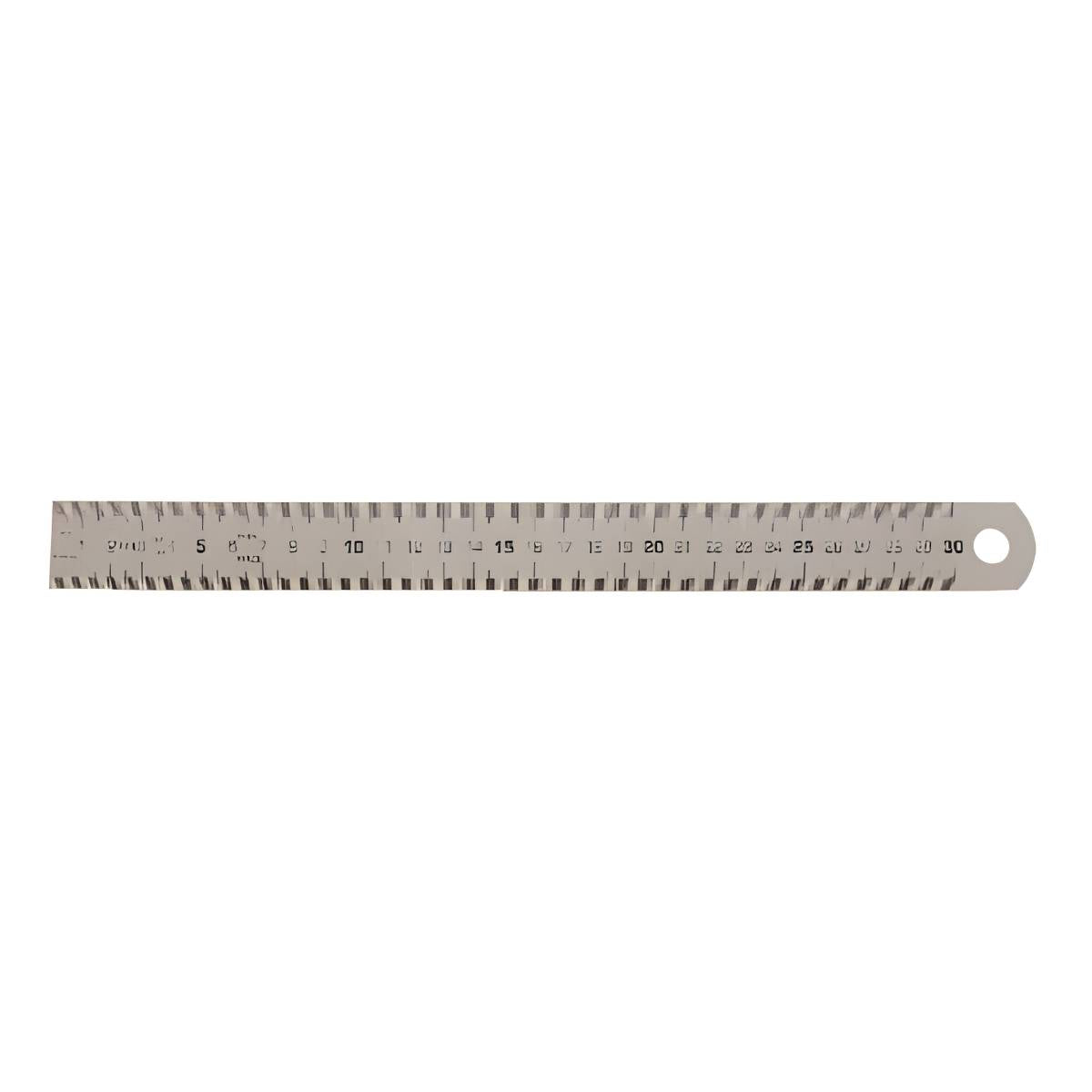 Réglet inox semi-rigide pour métrologie