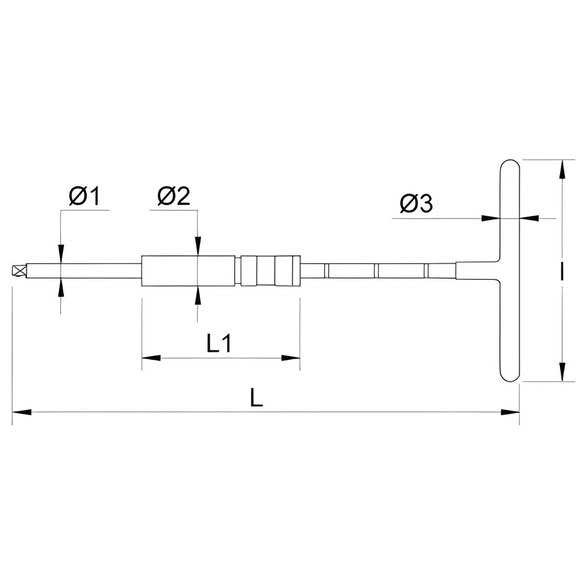 Spin Power 1/2” serrage rapide sur carte