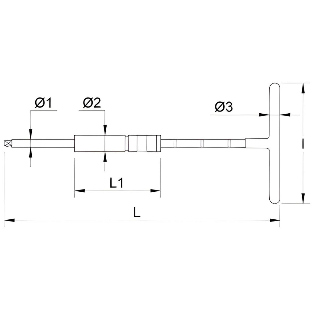 Spin Power 1/4” serrage rapide sur carte