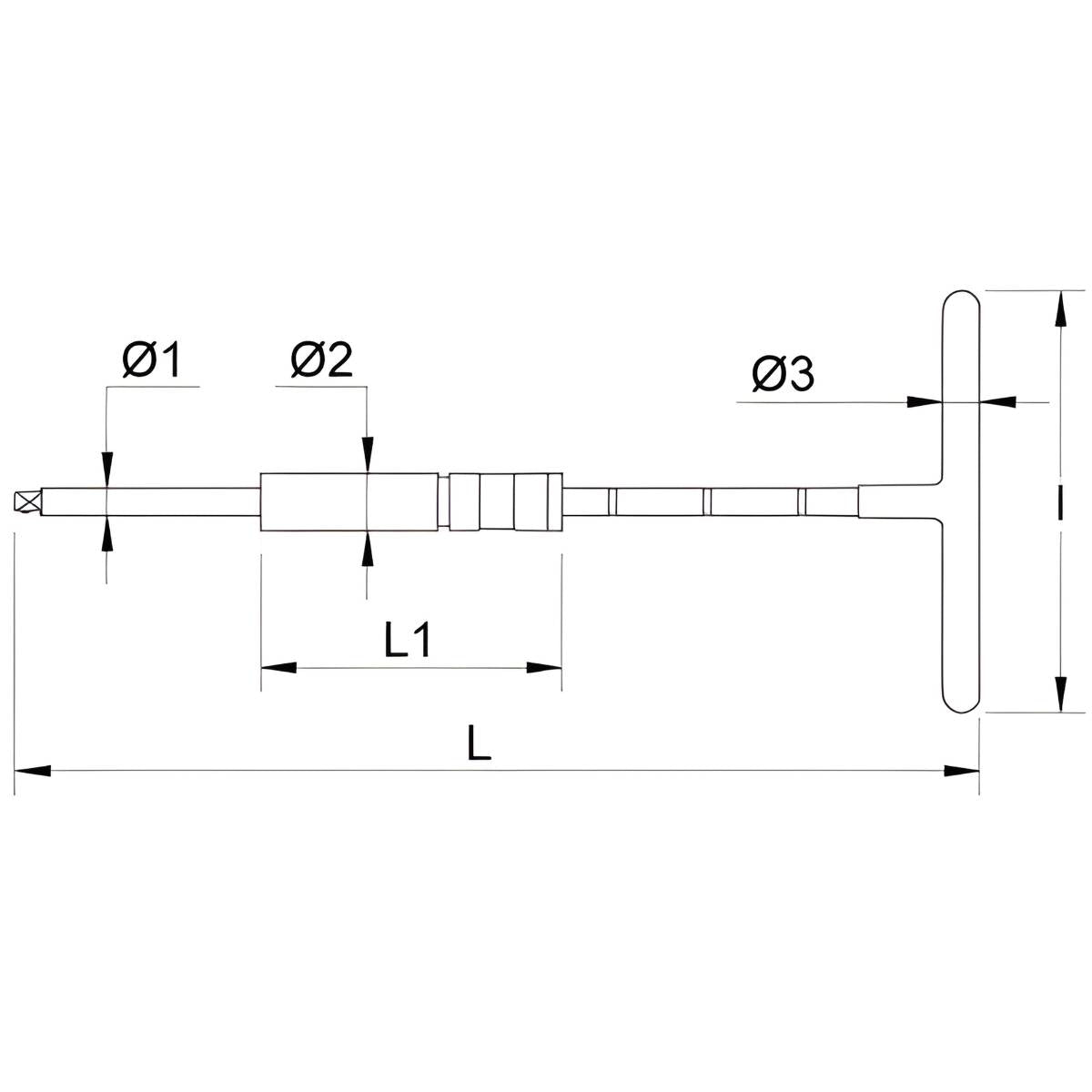 Spin Power 1/4” serrage rapide sur carte