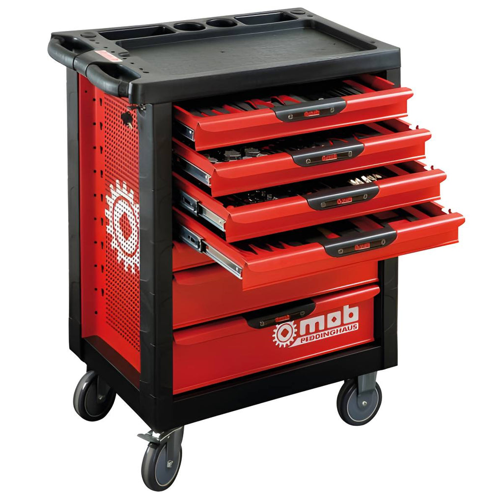 Servante Proliner 7 tiroirs garnie 141 pièces