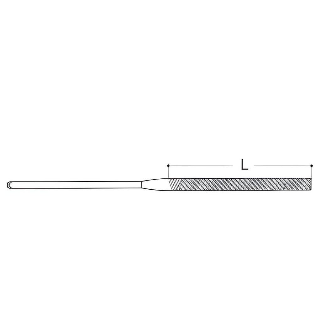 Micro-lime ronde Vallorbe acier haute teneur carbone