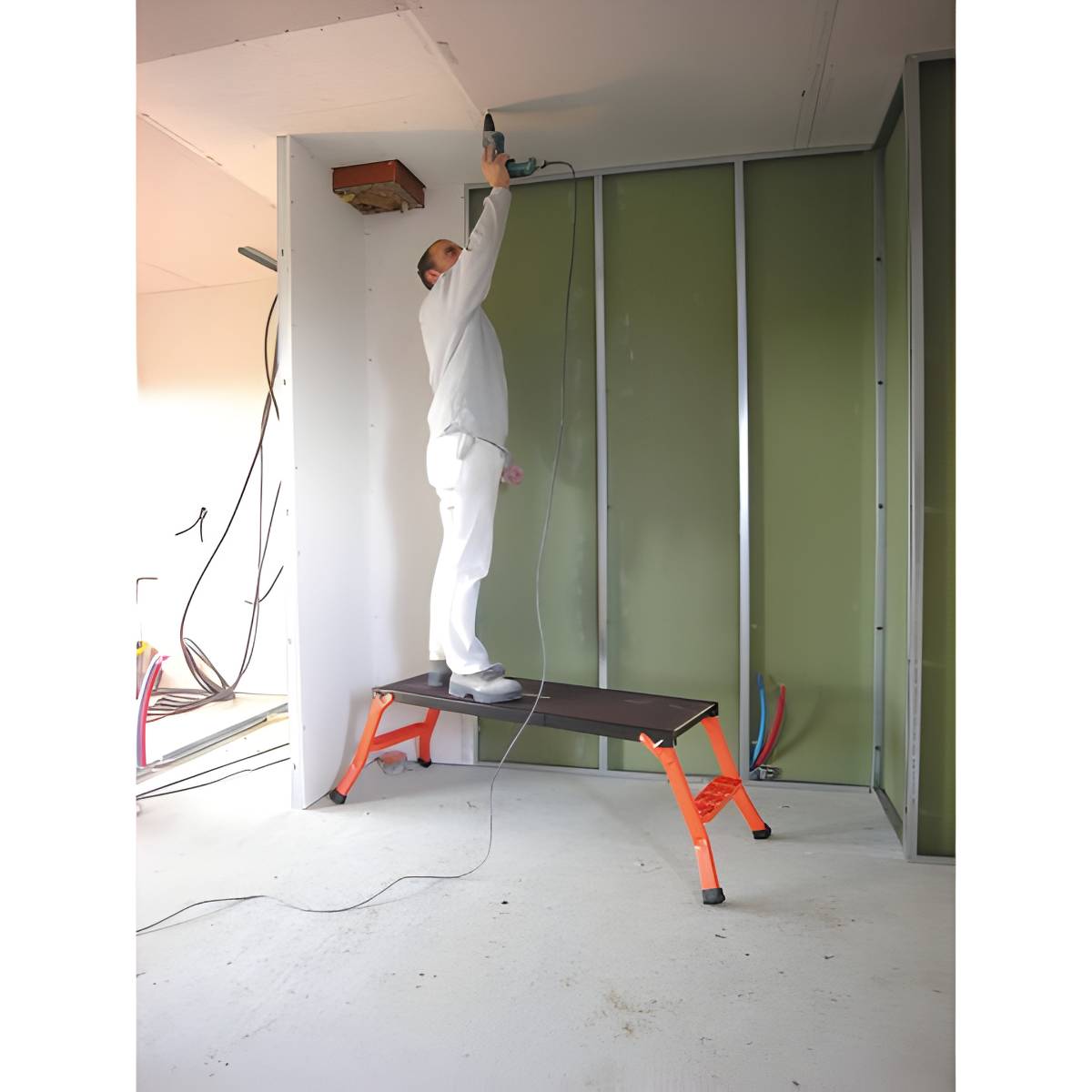 Plateforme de travail aluminium pliable légère