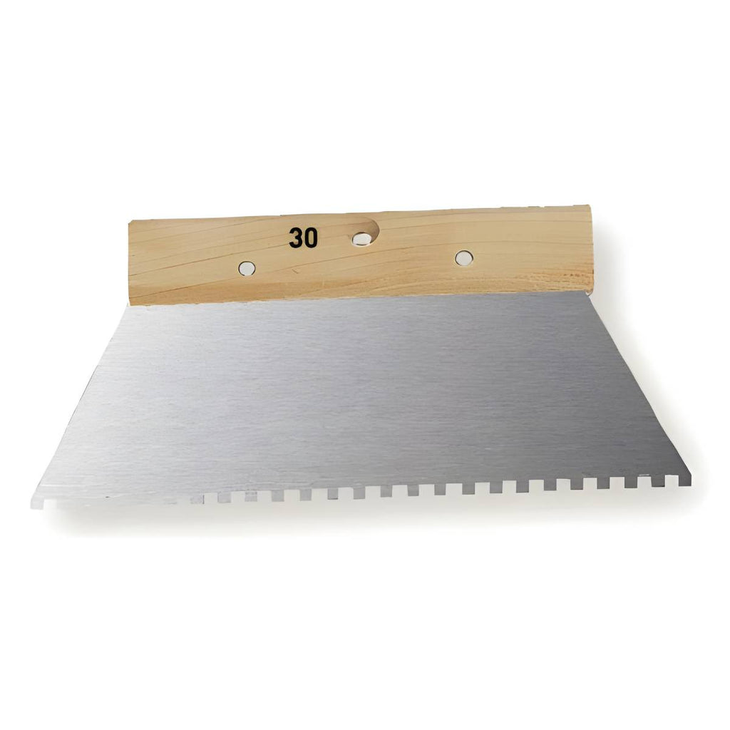 Spatule à colle manche bois 30 cm carreleur X5