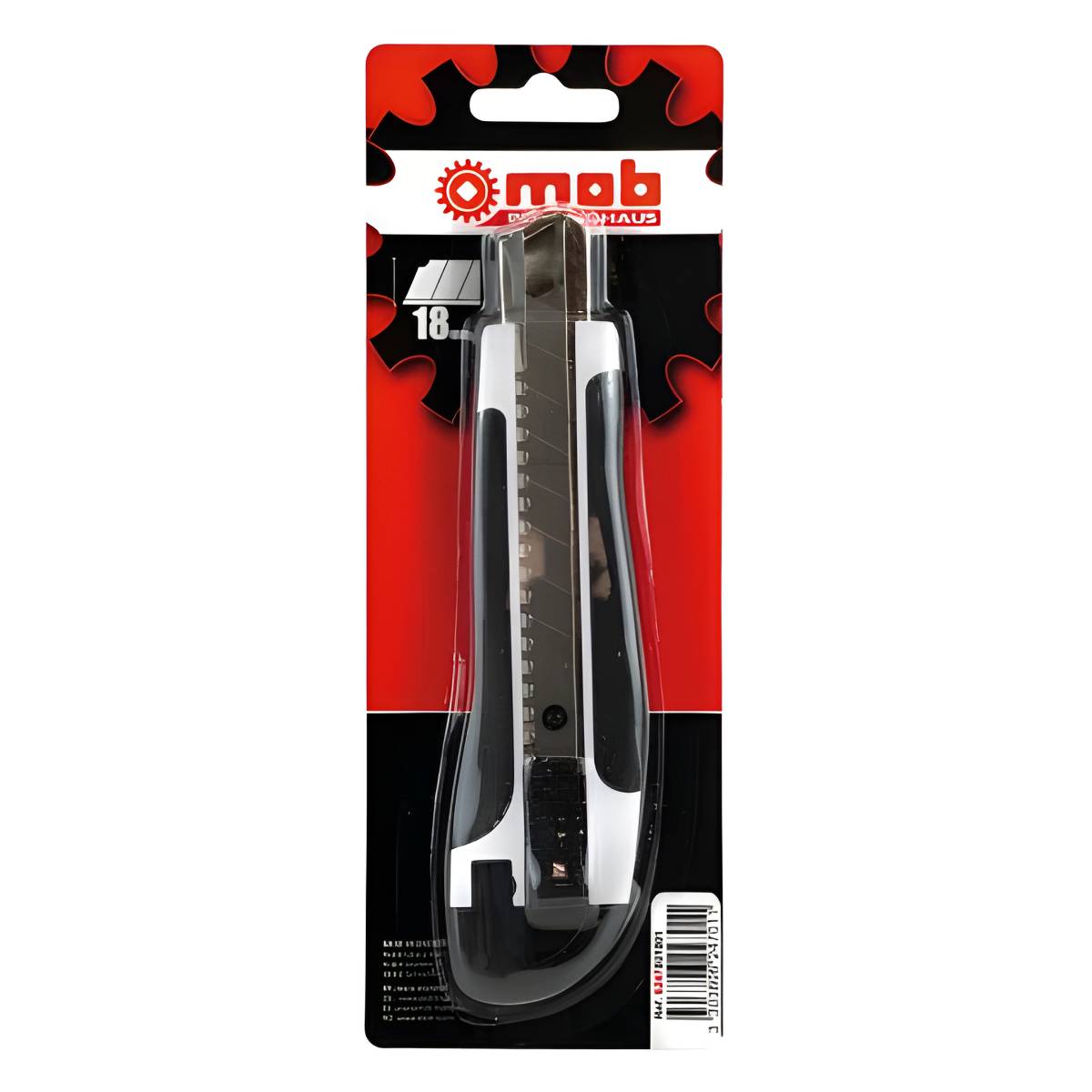 Cutter 18 mm lames sécables corps bimatière