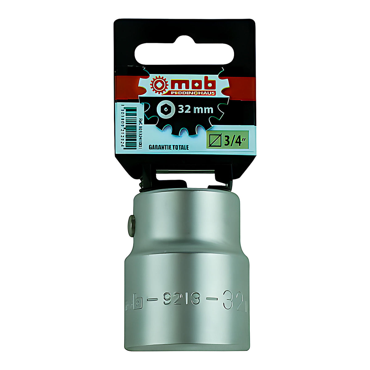 Douille 6 pans 3/4” avec lock pin sur carte