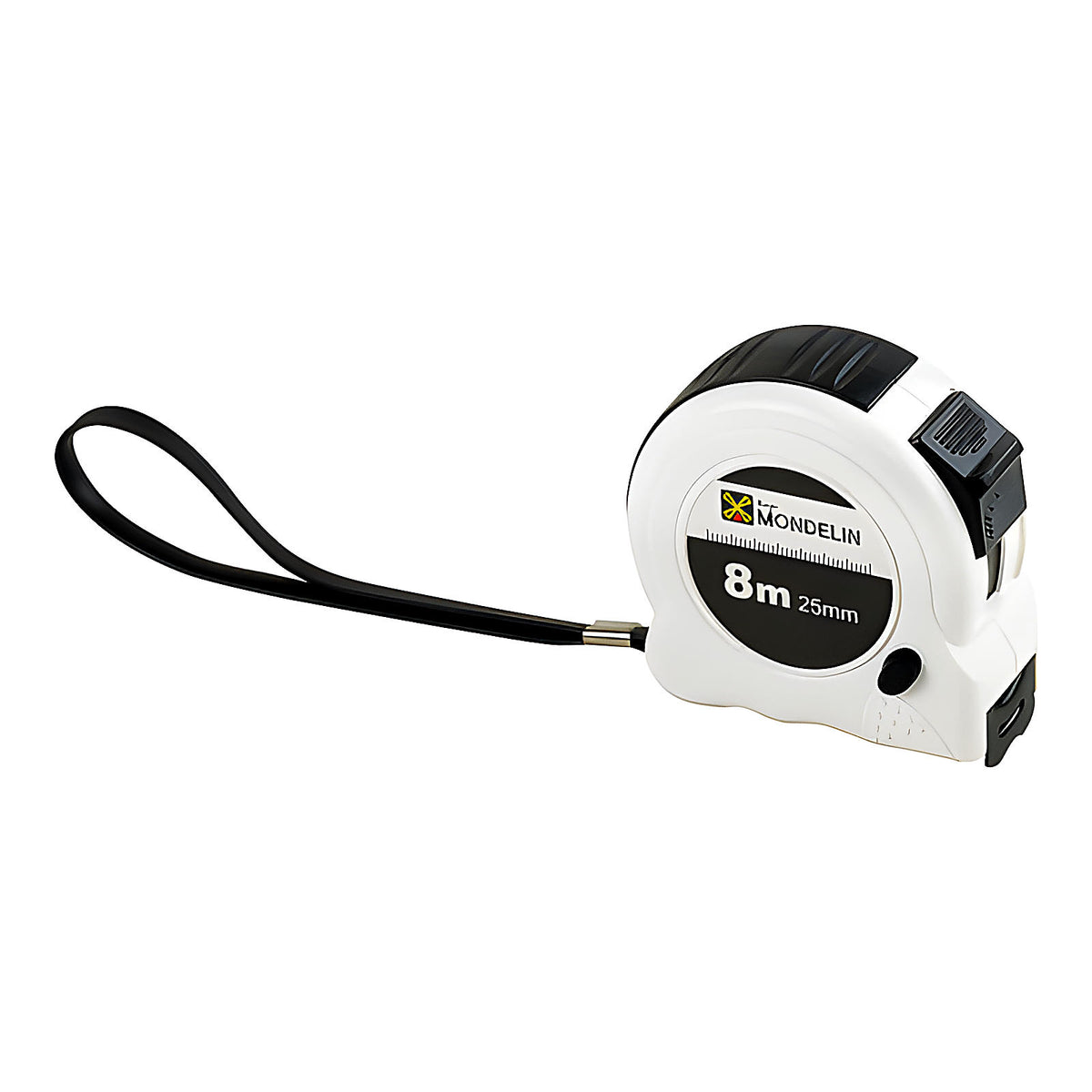 Mètre à ruban ABS compact avec agrafe ceinture