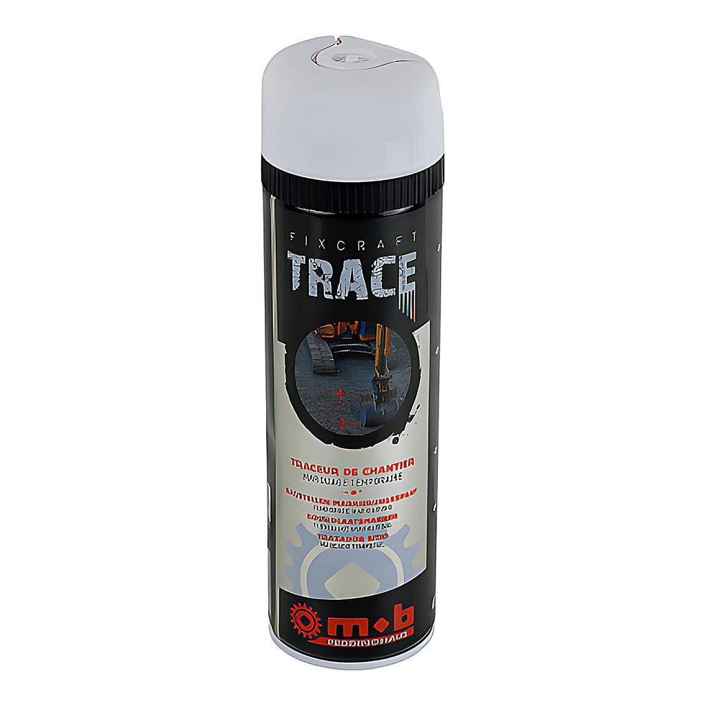 Traceur de chantier aérosol blanc X12