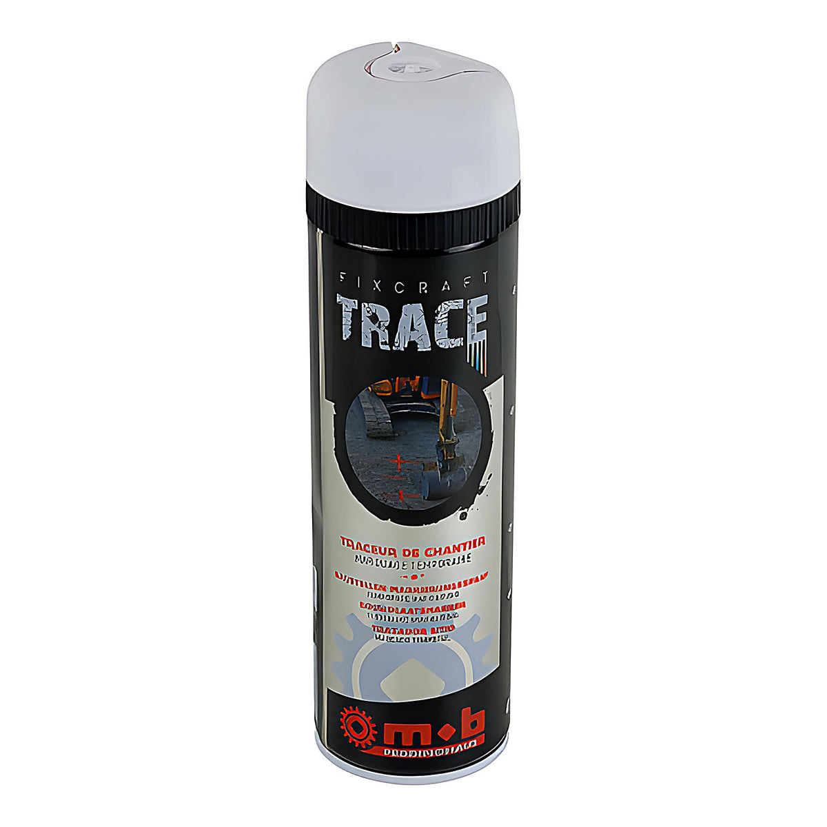 Traceur de chantier aérosol blanc X12