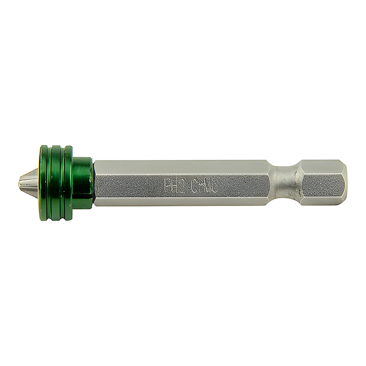 Embout 1/4” PH2 aimanté avec butée pour plaquiste