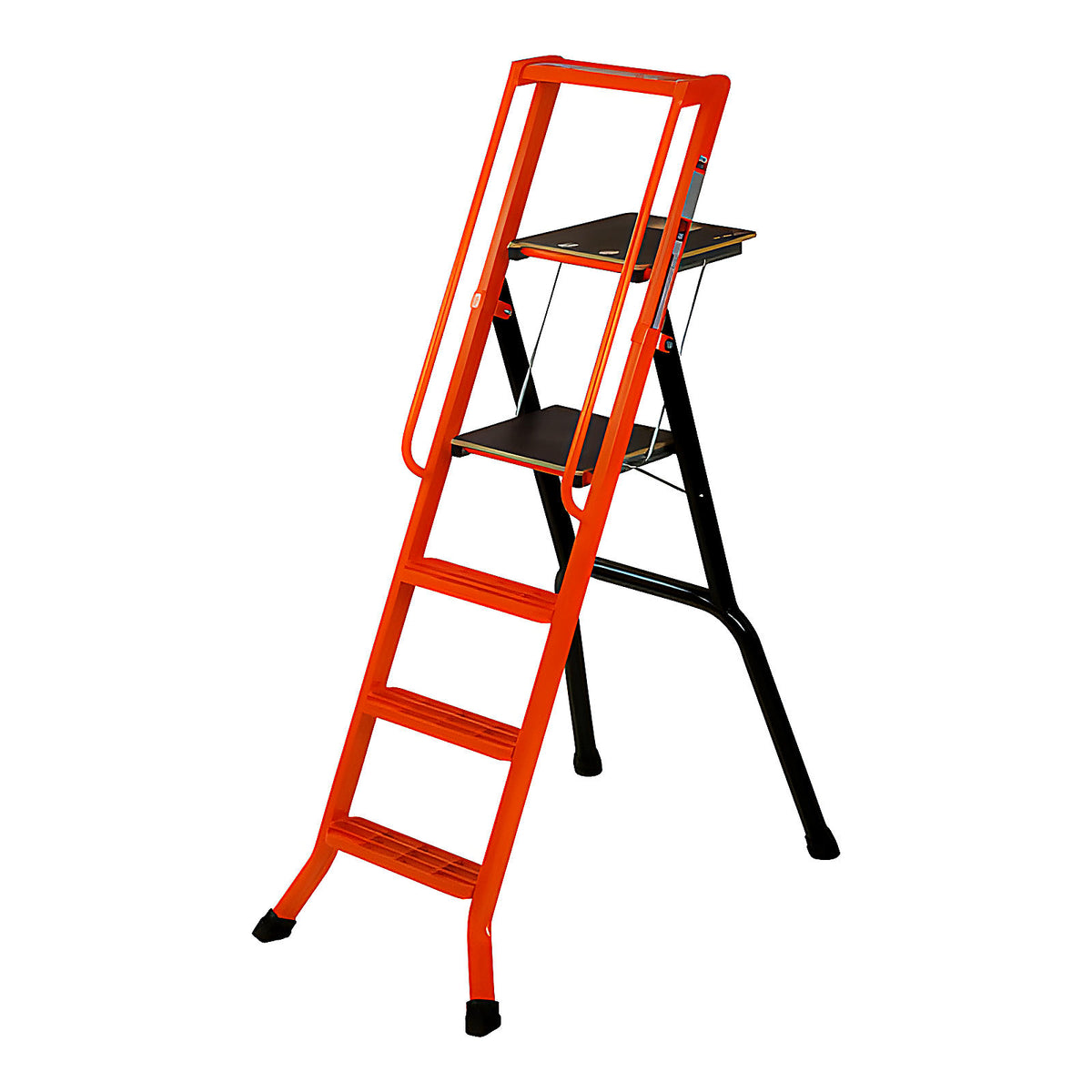 Escabeau pro aluminium 90 cm léger avec porte-outils