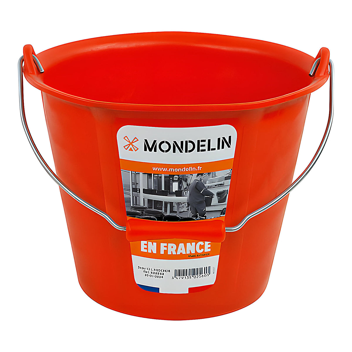 Seau de maçon Prochok orange élastomère X10
