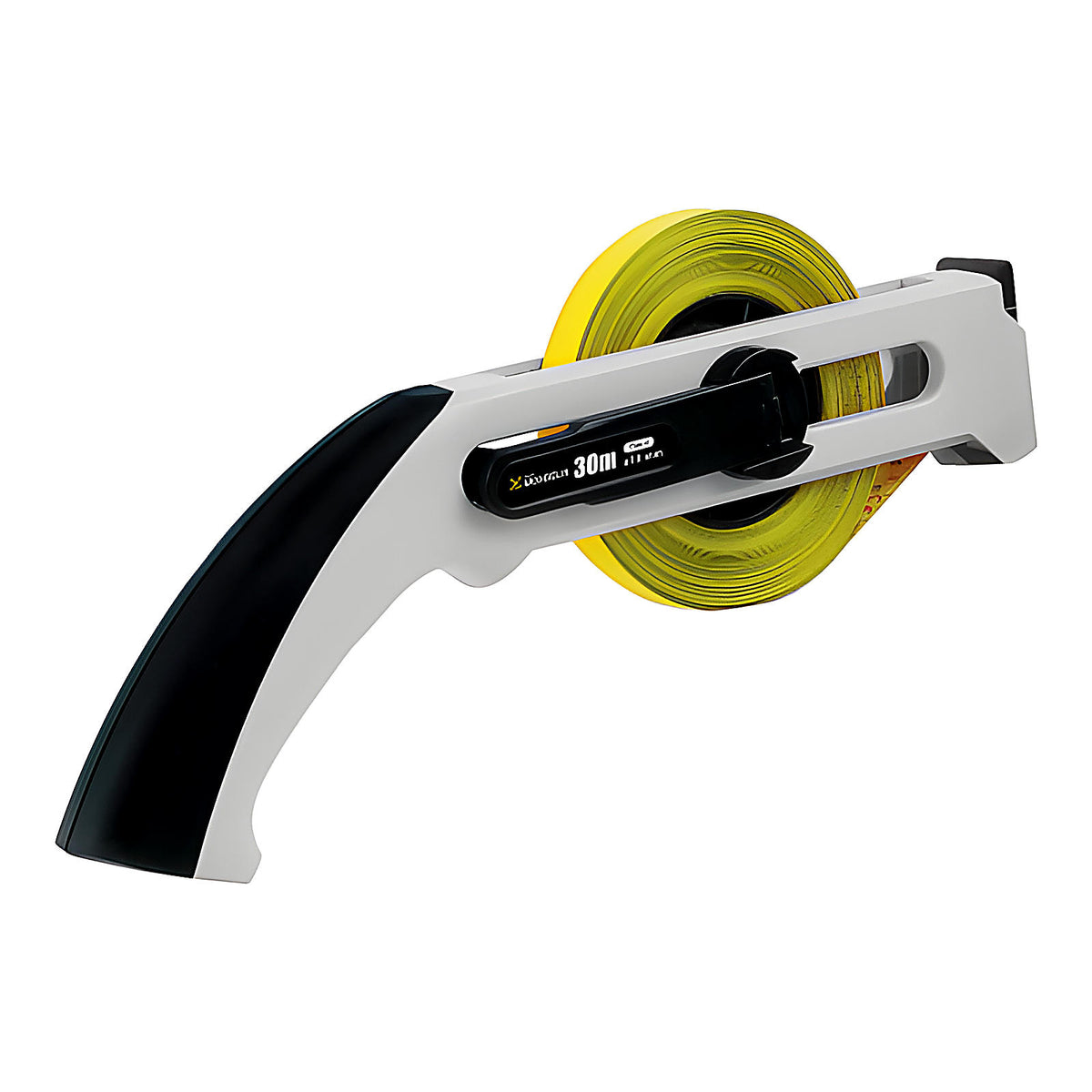 Mètre long ruban acier avec manche bimatière