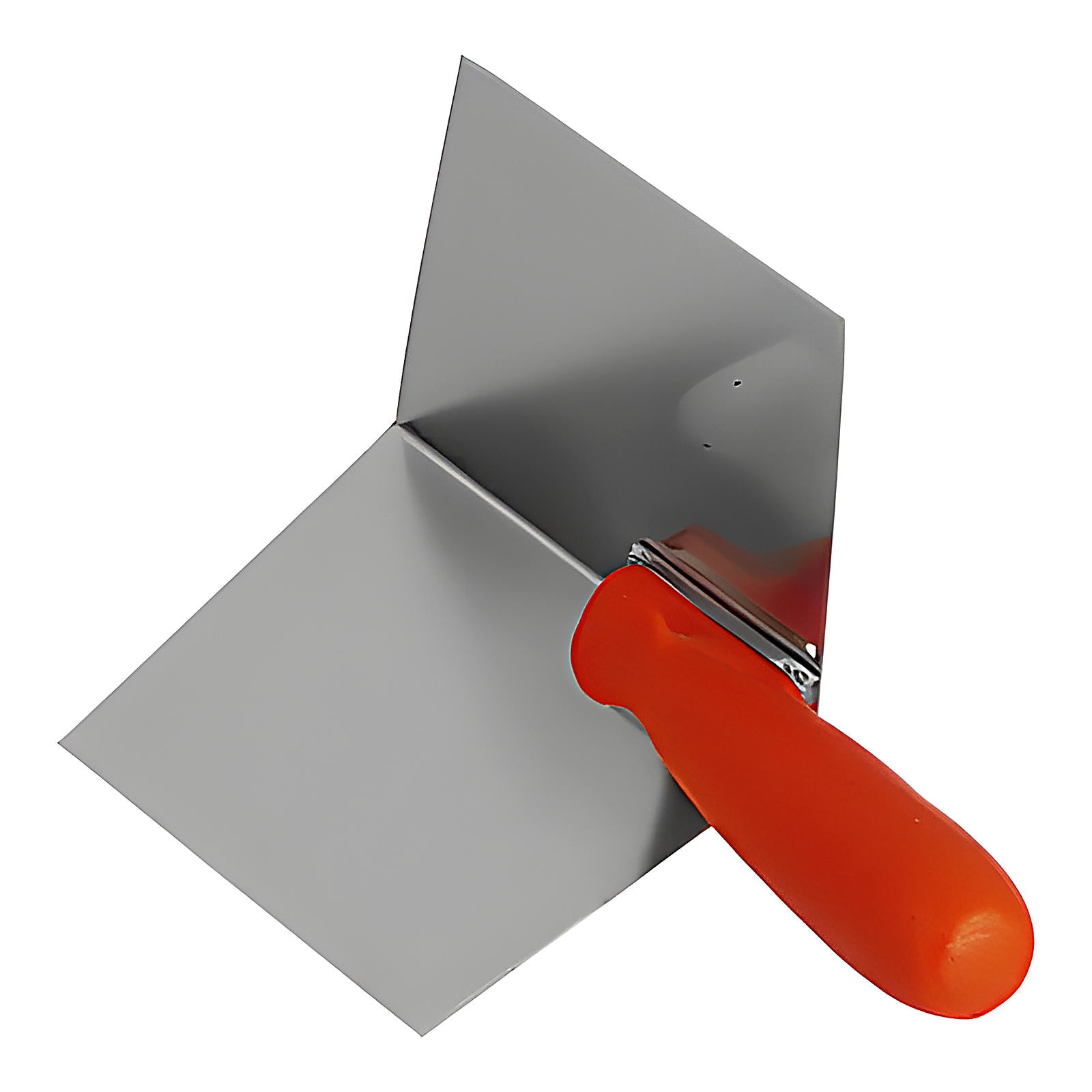 Truelle d’angle intérieur inox manche bimatière