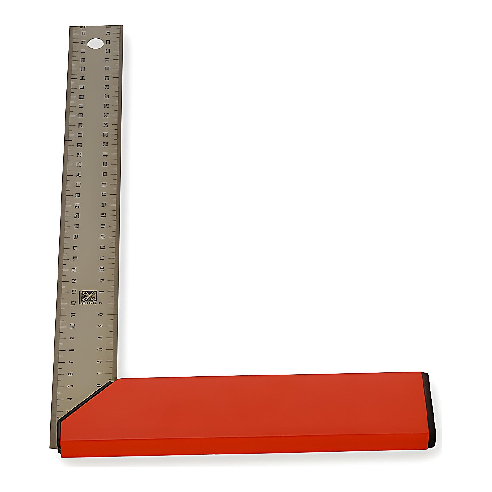 Équerre de menuisier graduée talon aluminium lame inox