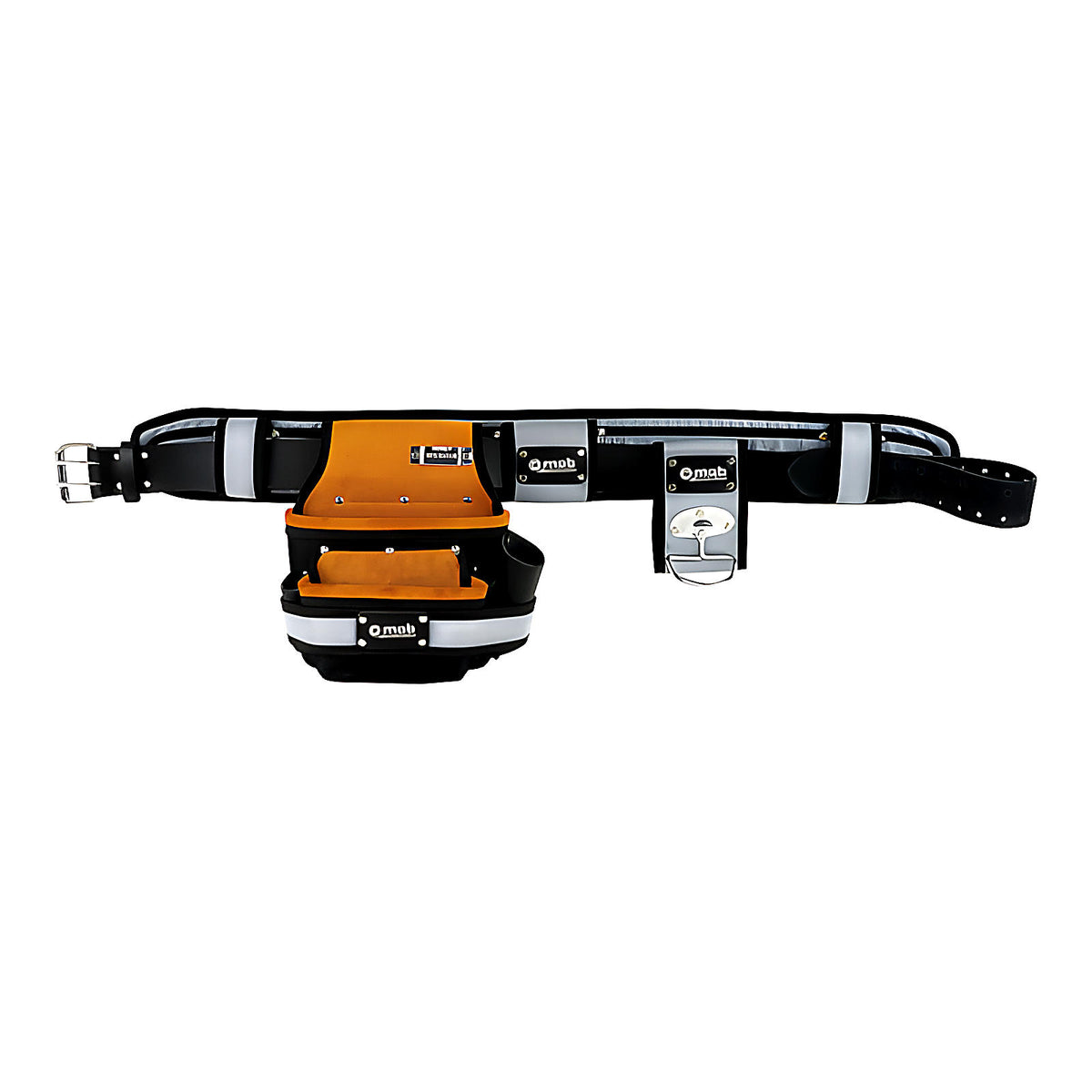 Ceinture porte-outils cuir et textile soutien lombaire