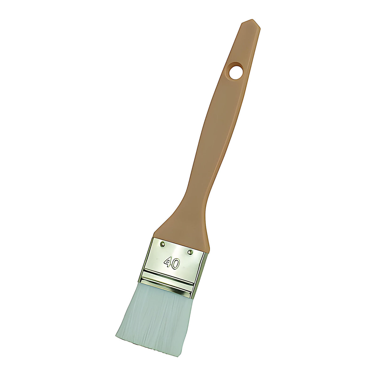 Brosse plate à décrasser nylon pour préparation peinture X6