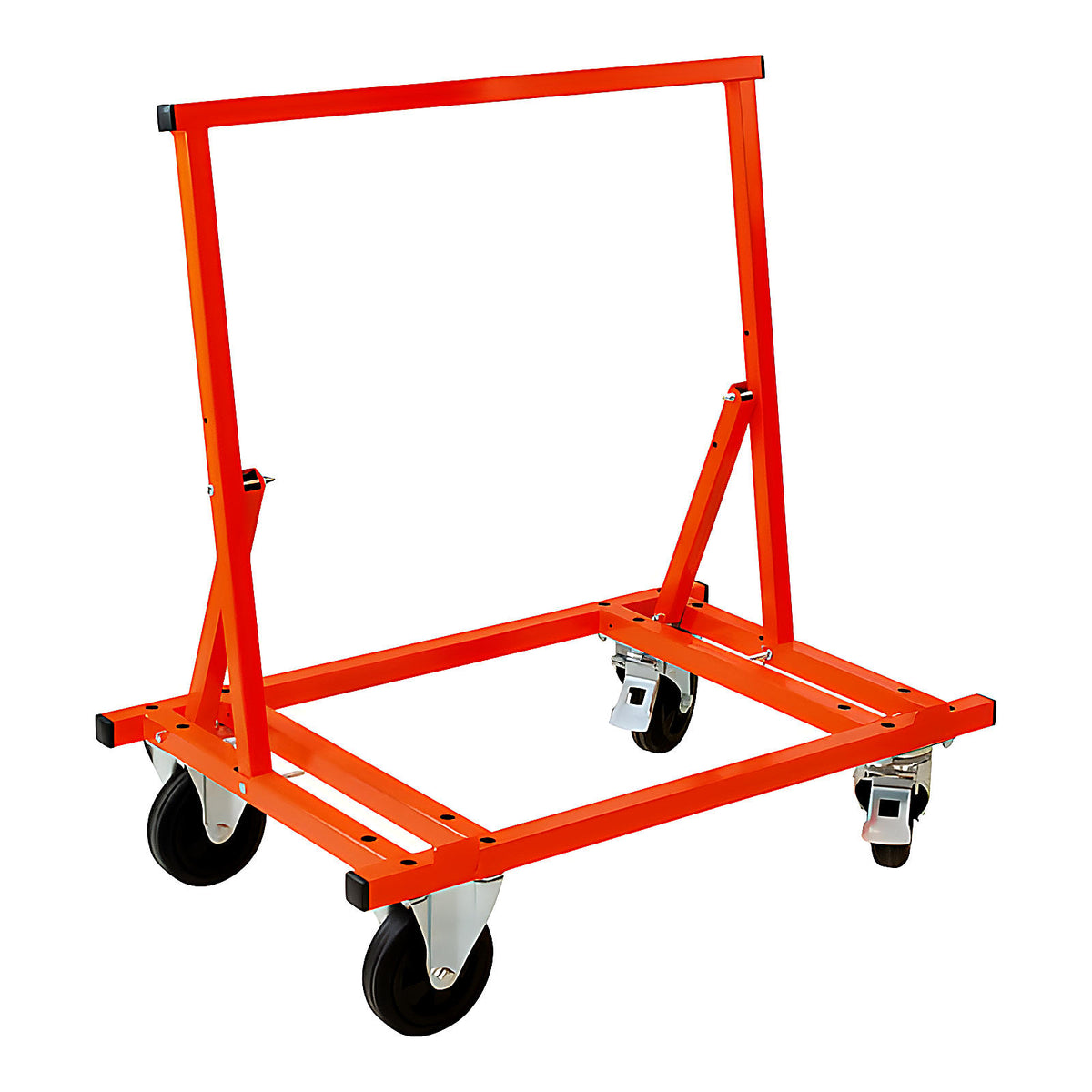 Chariot porte-plaques 4 roues capacité 450 kg plaquiste