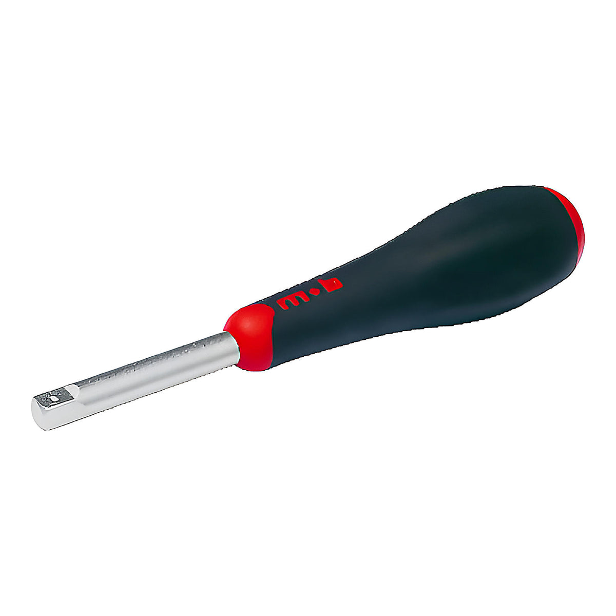 Poignée tournevis carré 1/4” bimatière