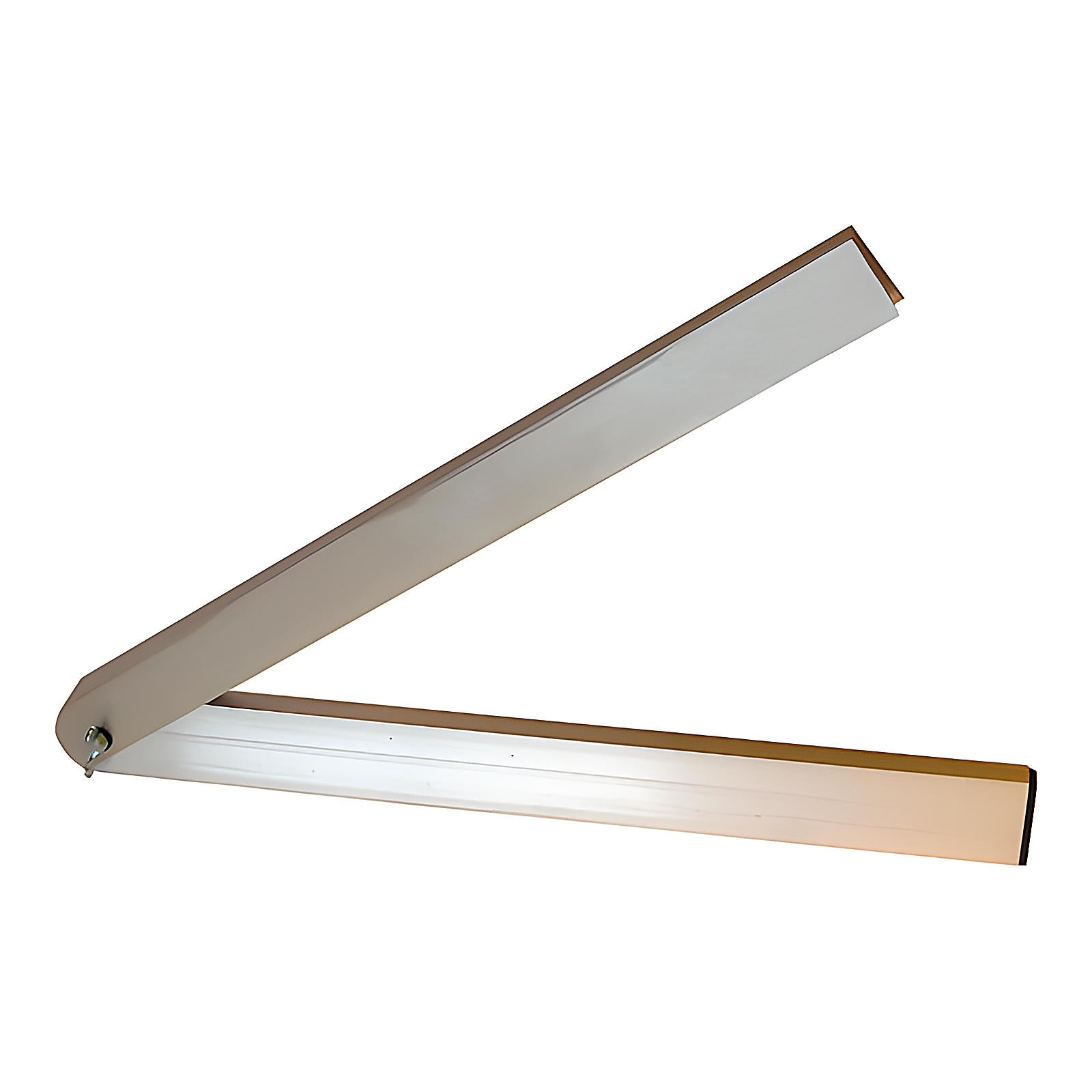 Fausse équerre aluminium avec vis de blocage plaquiste