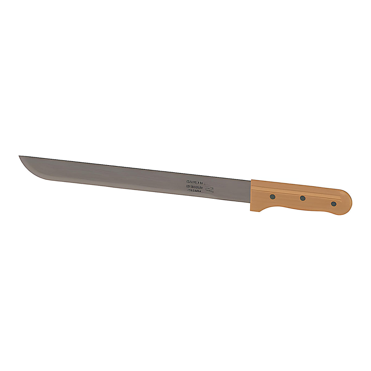 Machette droite acier carbone C75S pour débroussaillage