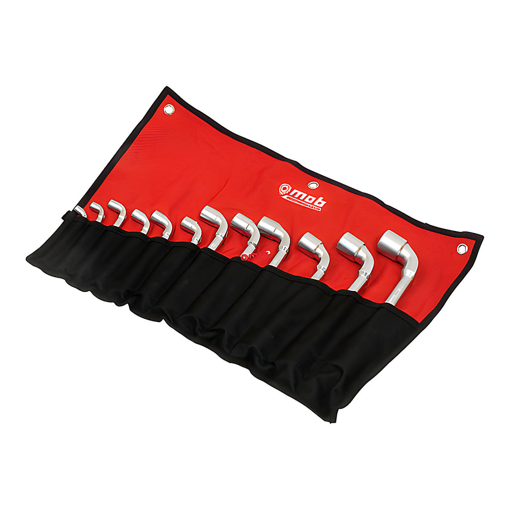 Trousse de clés à pipe 6x6 pans en trousse