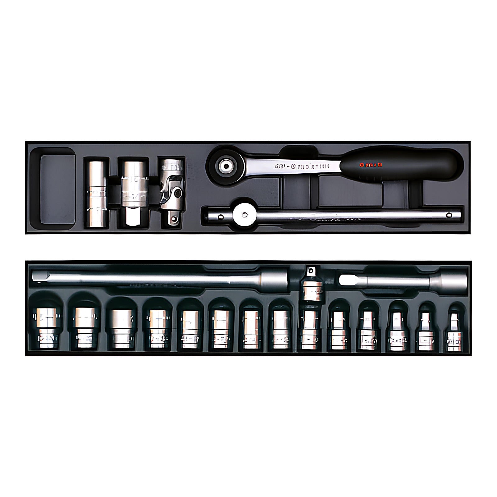 2 modules de rangement pour boîte à outils 450 mm