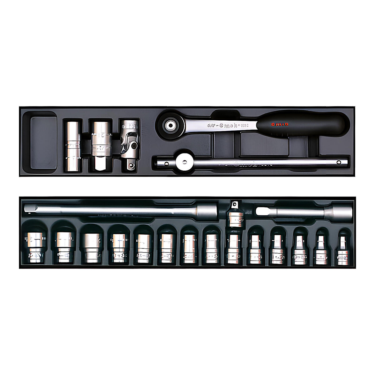 2 modules de rangement pour boîte à outils 450 mm