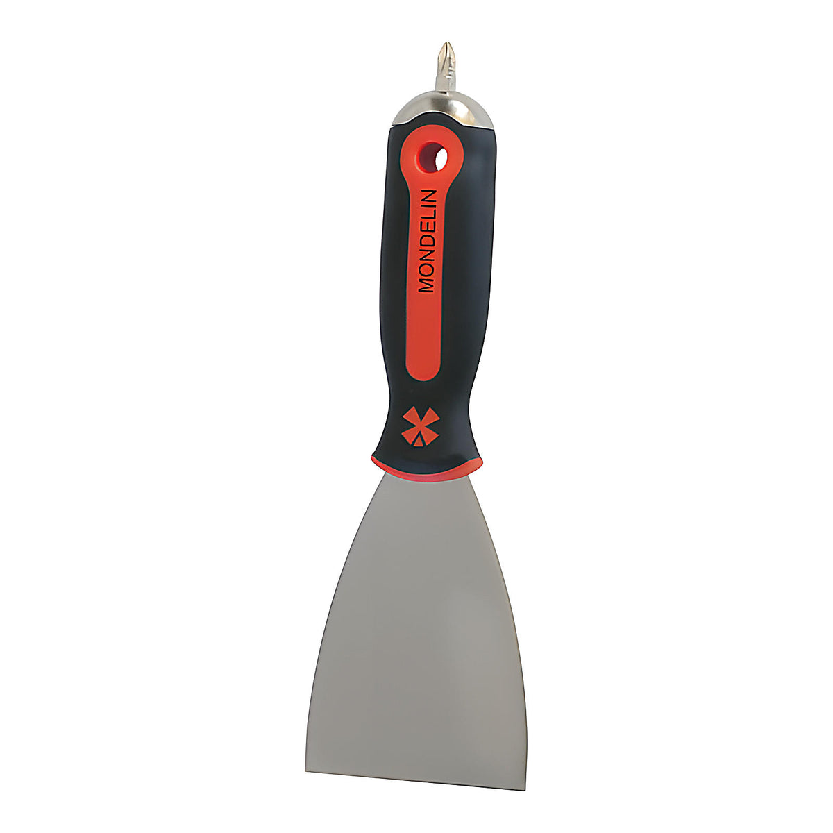 Couteau américain inox flexible embout manche bimatière