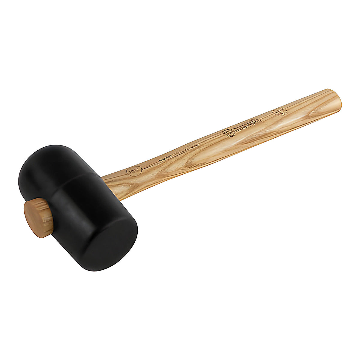 Maillet caoutchouc forme carreleur noir pour pose