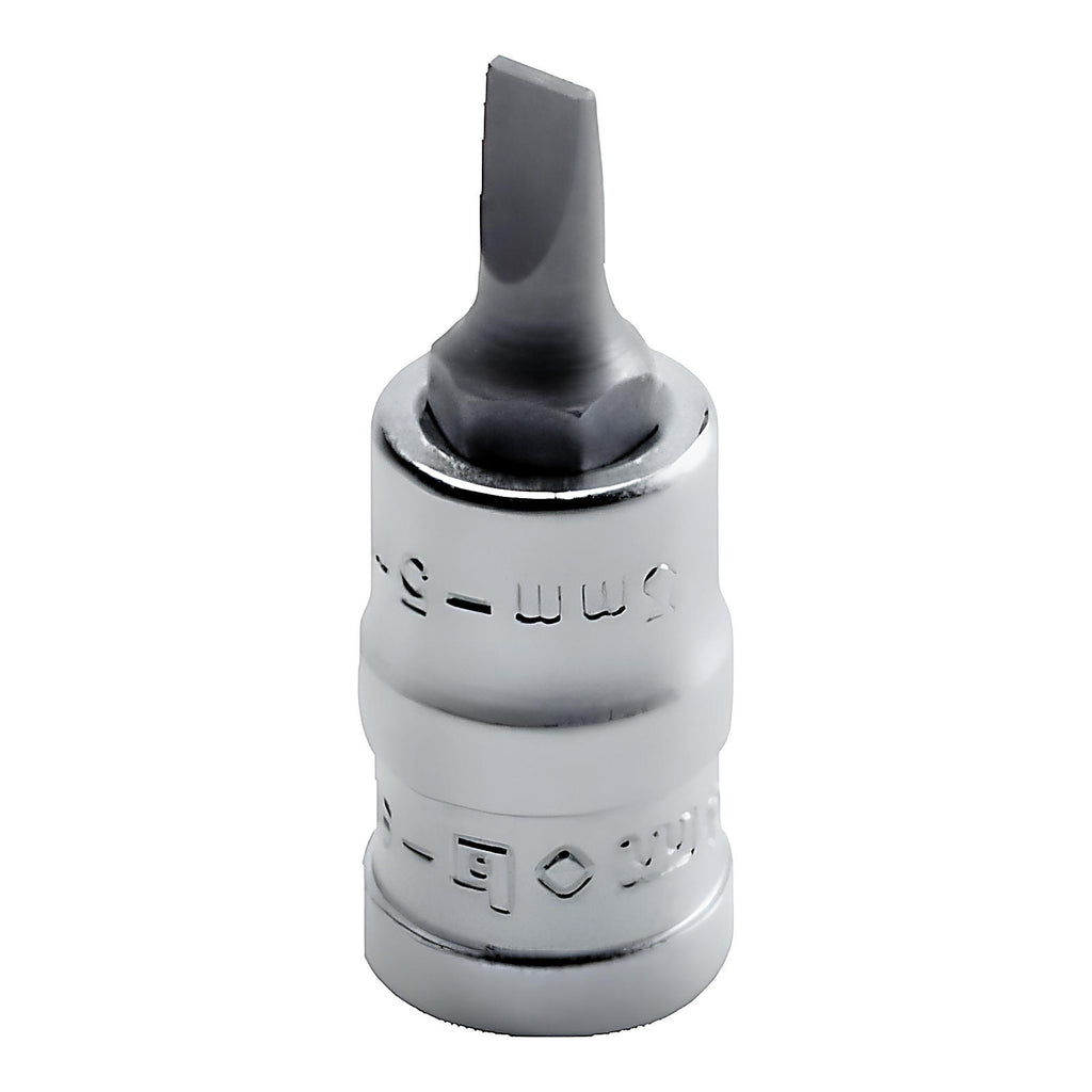Douille tournevis à fente 1/2” X5