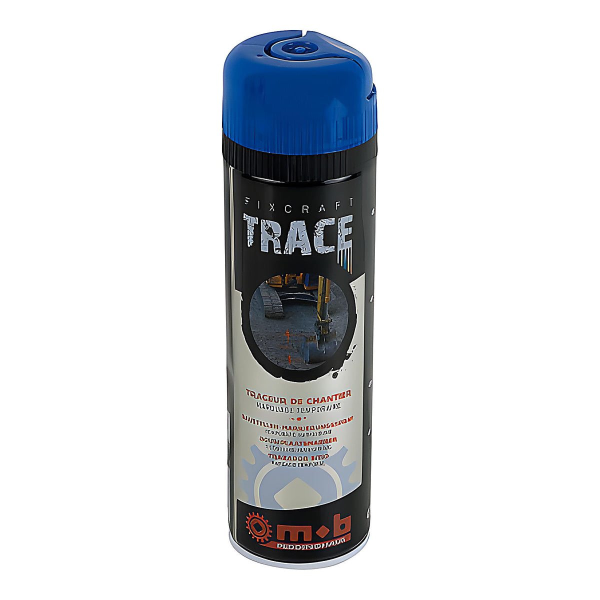 Traceur de chantier aérosol bleu X12