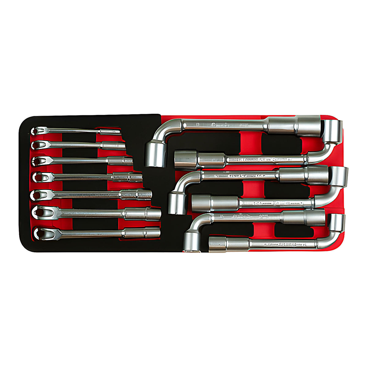 Module mousse 13 clés à pipe 6x6 7-19 mm