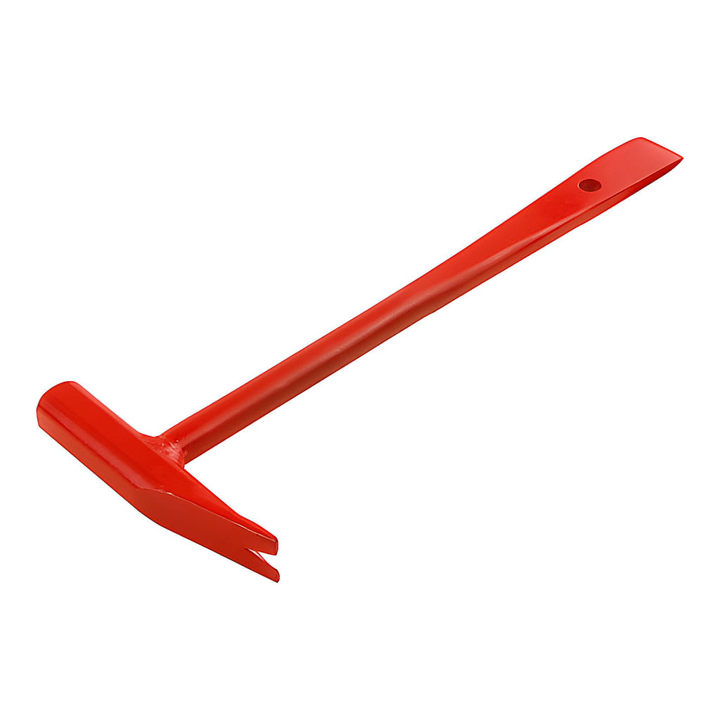 Marteau de vitrier manche acier tête plate