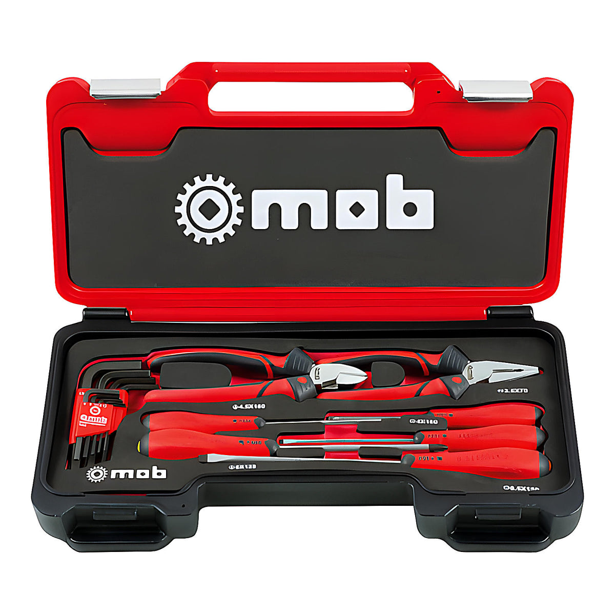 Box maintenance 2 pinces + 5 tournevis bimatière